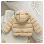 Cute Bear-Ears Unisex Puffer Jacket