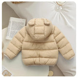 Cute Bear-Ears Unisex Puffer Jacket