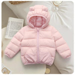 Cute Bear-Ears Unisex Puffer Jacket