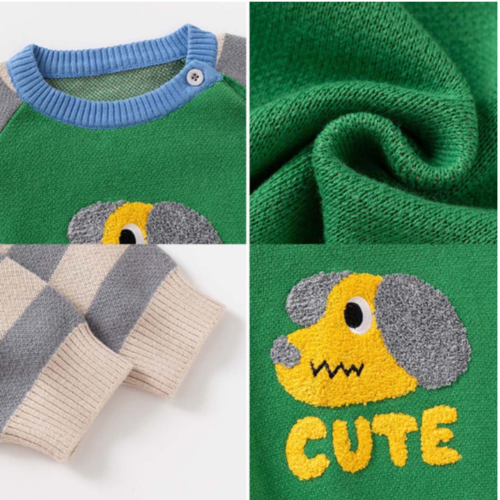Cute Winter Puppy Cotton Sweater