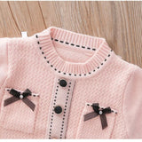 Winter Twirl Princess Dress & Cardigan Set