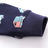 Boys' Cotton Sweatshirts with Trucks