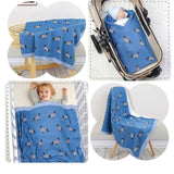 Dog Pattern Cotton Blanket