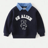 Oh Alien Soft Touch Winter Sweatshirt