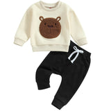 Unisex Cozy Cub Brown Bear Set