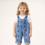 Denim Dinosaur Unisex Jumpsuit