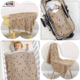 Dog Pattern Cotton Blanket