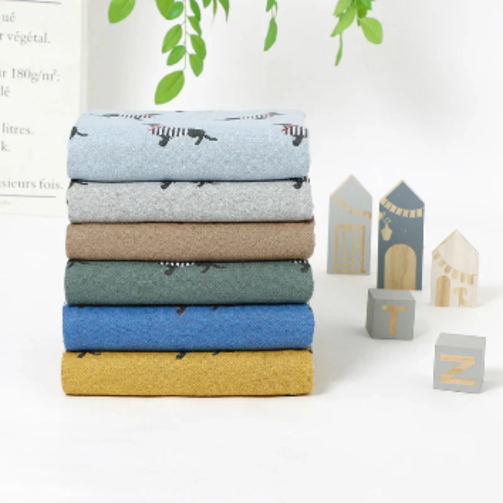 Dog Pattern Cotton Blanket