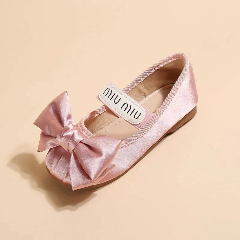 Bow Detail MIU Princess Shoes
