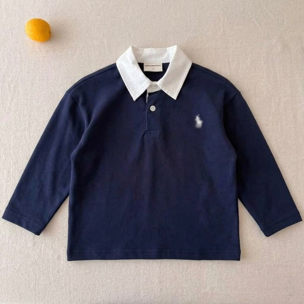 Little Boys’ Polo Style Cotton Shirt