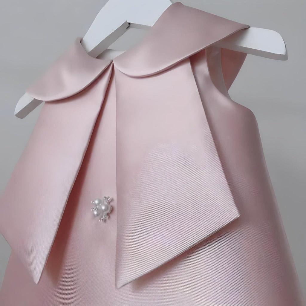 Festive Party Girl Dress with Charms