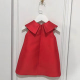 Festive Party Girl Dress with Charms