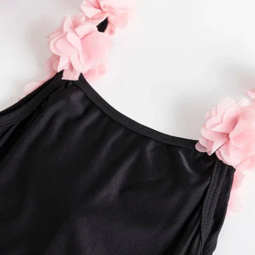 Floral Little Girls' Swimsuit