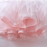 Flower Girls' Blossom Dress with Ribbon and Pearls