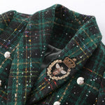 Girls' Classic Jacket & Skort Set in Green