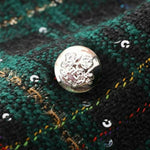 Girls' Classic Jacket & Skort Set in Green