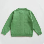 Girls' Duck Knit Cotton Cardigan