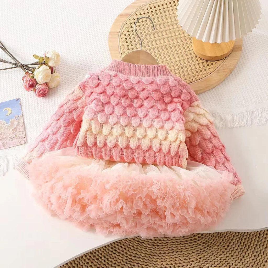 Girls’ Feather Frost Princess Dress