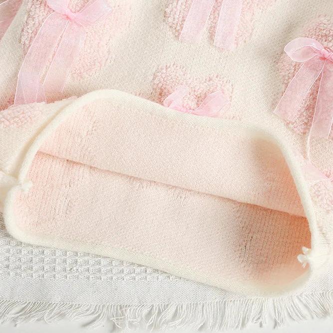 Girls' Knit Sweater & Ruffle Skirt Set