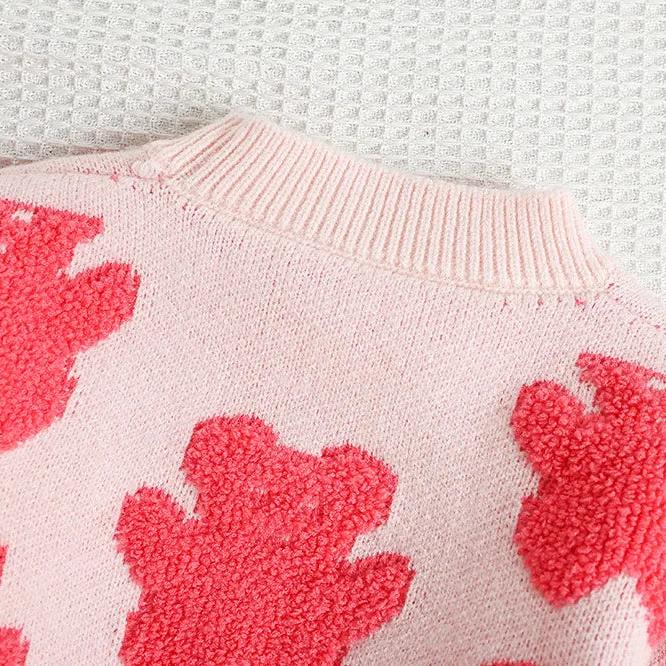 Girls' Knit Sweater & Ruffle Skirt Set