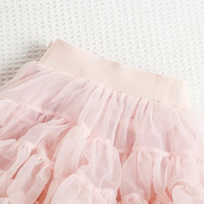 Girls' Knit Sweater & Ruffle Skirt Set