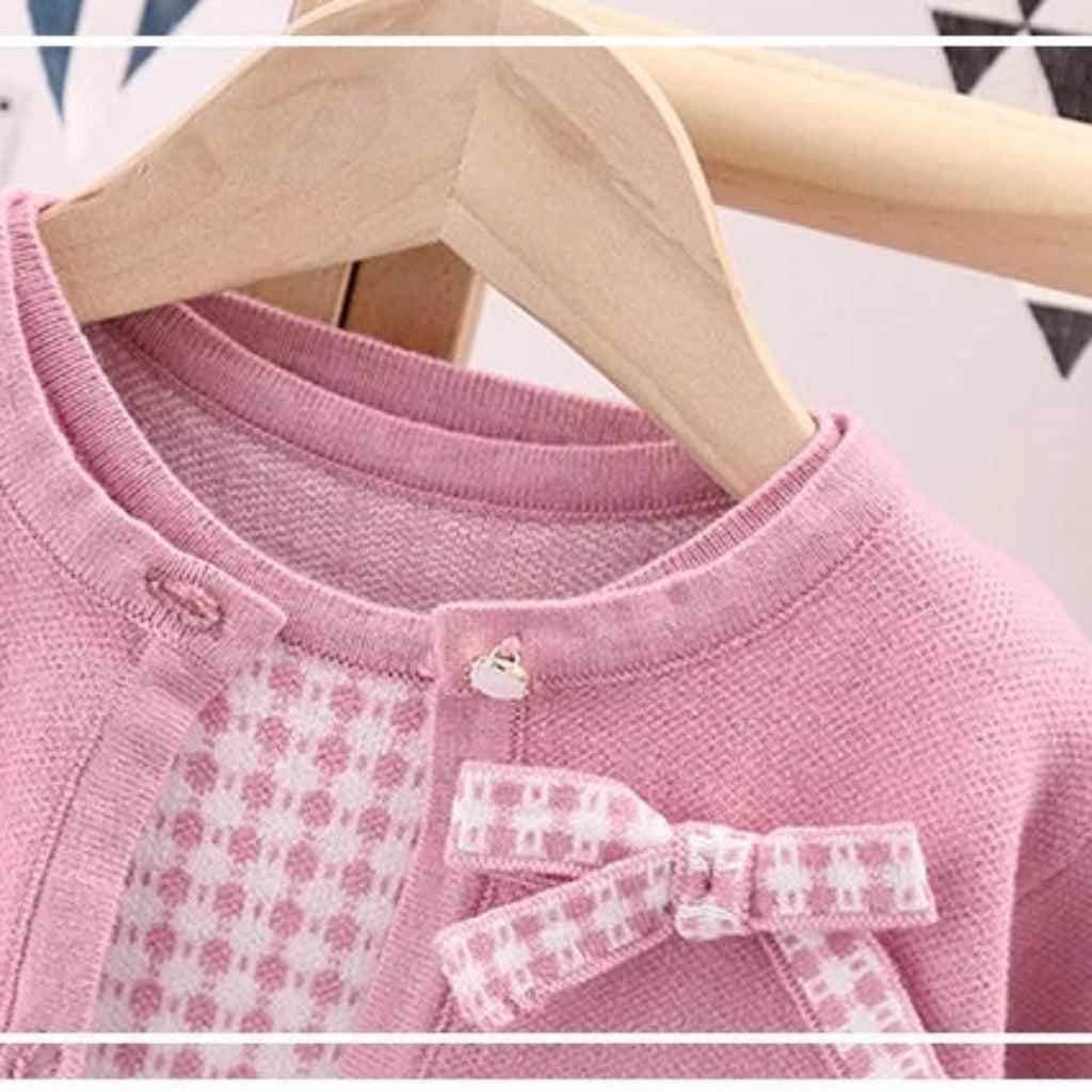 Grace Kelly Checkered Wool-Blend Set