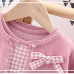 Grace Kelly Checkered Wool-Blend Set