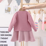 Grace Kelly Checkered Wool-Blend Set