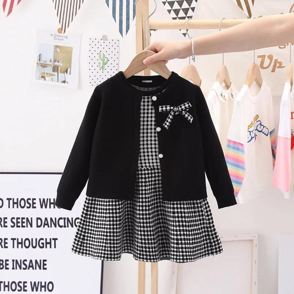 Grace Kelly Checkered Wool-Blend Set