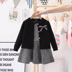 Grace Kelly Checkered Wool-Blend Set