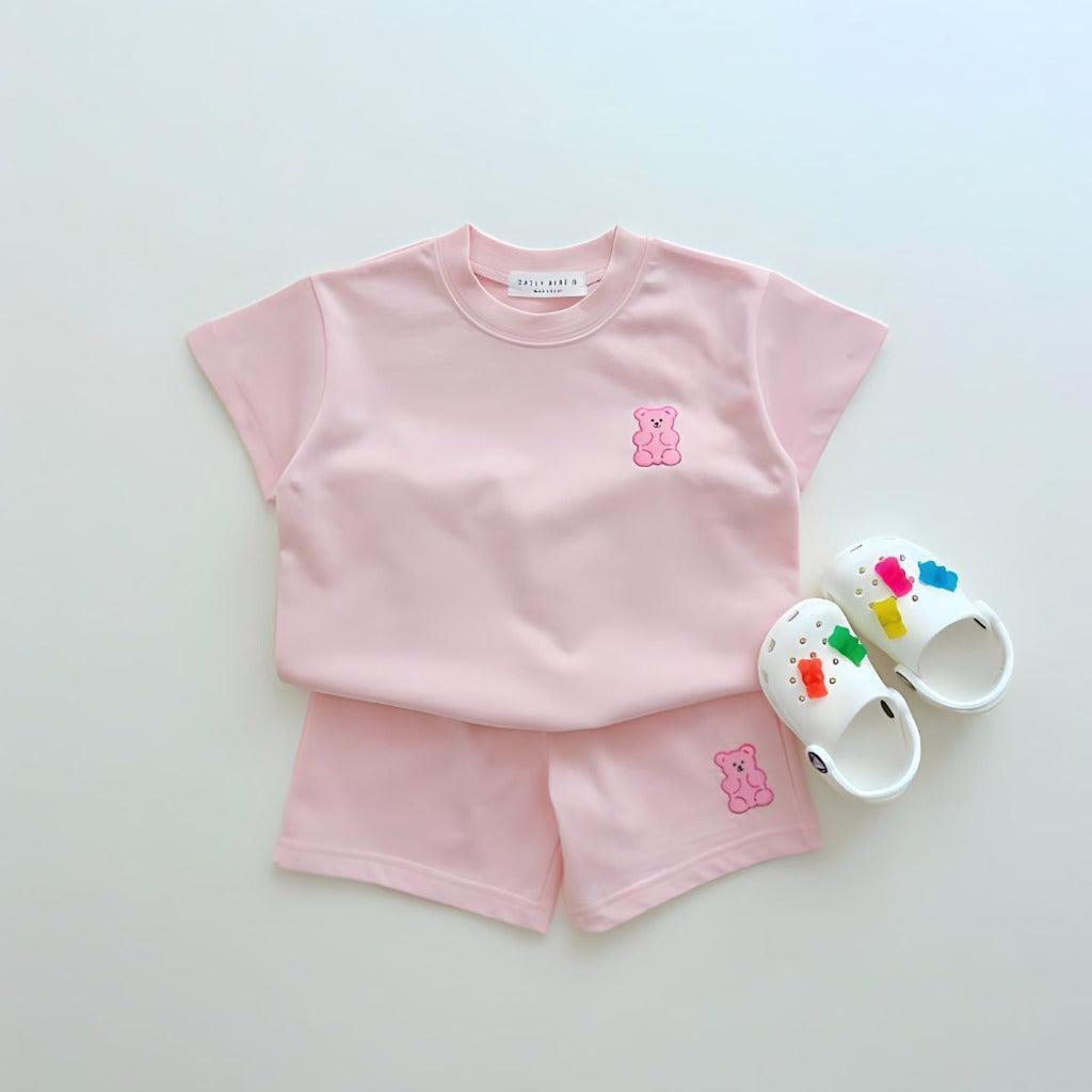 Gummy Bear Soft Cottom top and Bottom Set