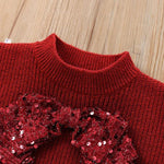 Holiday Ruby Tulle Skirt & Pullover