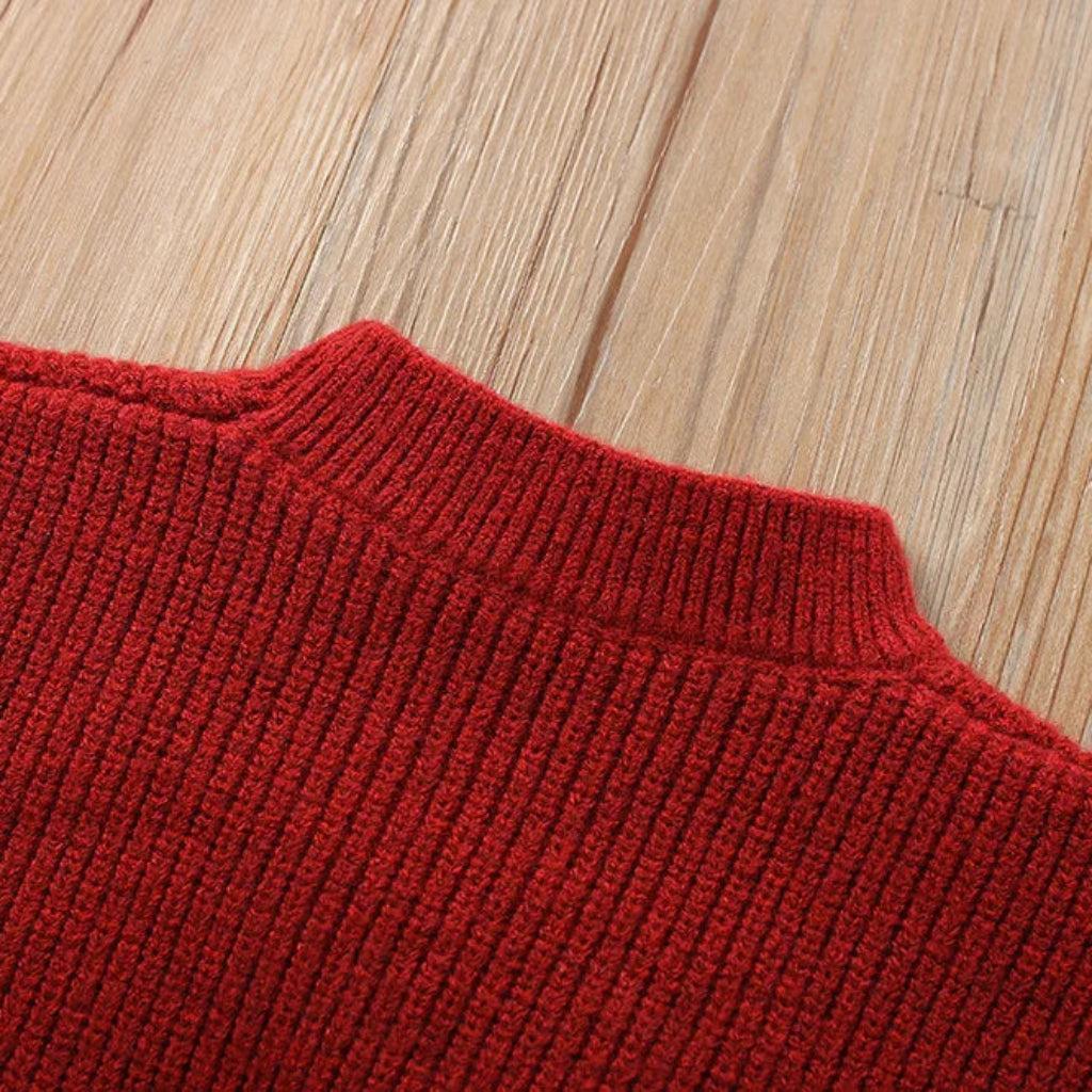 Holiday Ruby Tulle Skirt & Pullover