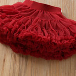 Holiday Ruby Tulle Skirt & Pullover