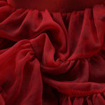 Holiday Ruby Tulle Skirt & Pullover