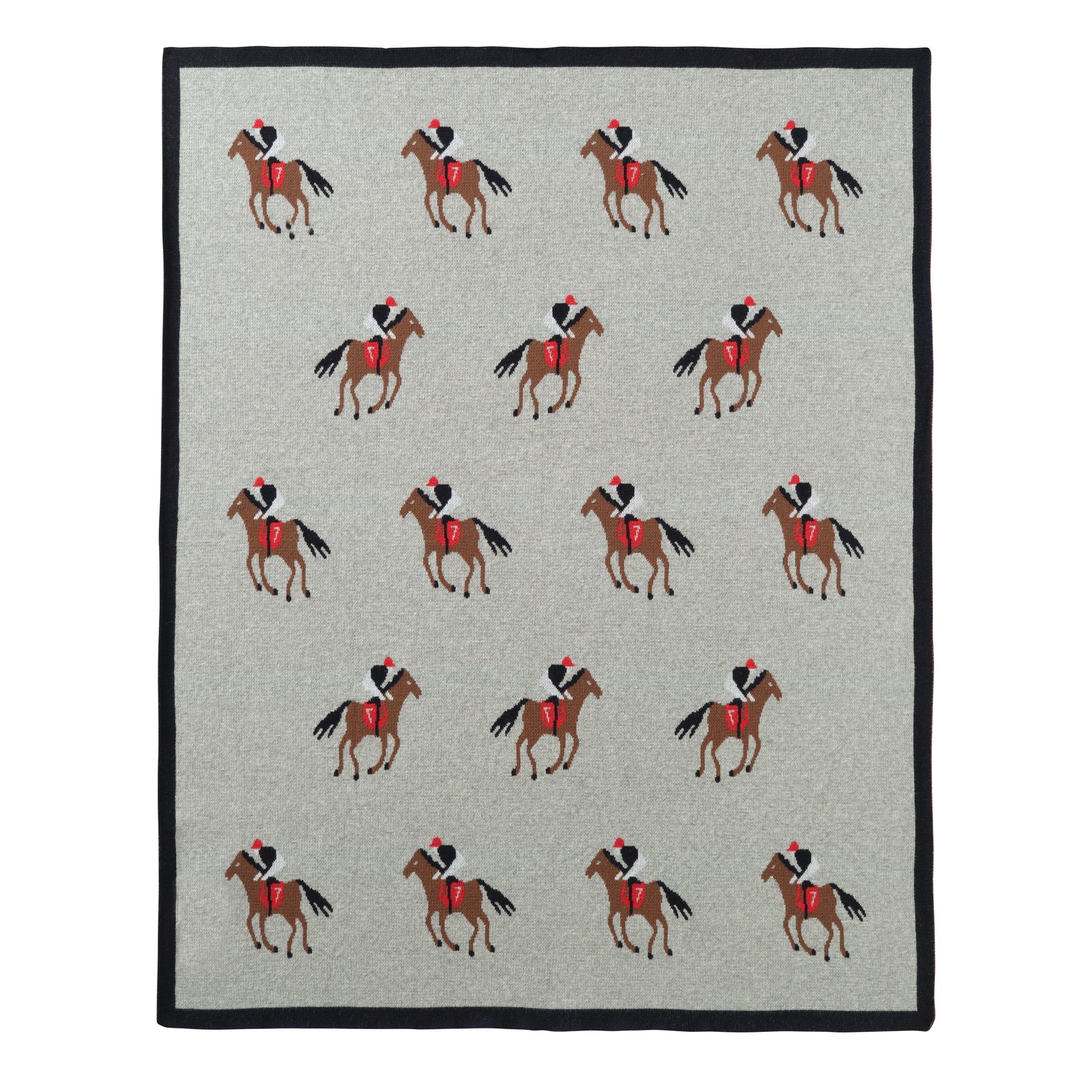 Horse Pattern Soft Blanket