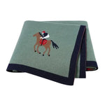 Horse Pattern Soft Blanket