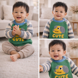 Conjunto unisex de oso bebé