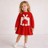 Toy Bunny Sweater & Skirt Set