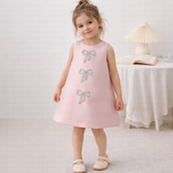 Girls’ Royal Bow Party Dress
