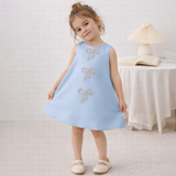 Girls’ Royal Bow Party Dress