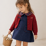 Classic Coco Charm Dress and Cardigan Set