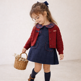 Classic Coco Charm Dress and Cardigan Set