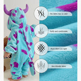 Unisex Fluffy Halloween Costume