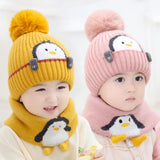 Kids’ Winter Hat & Scarf Set