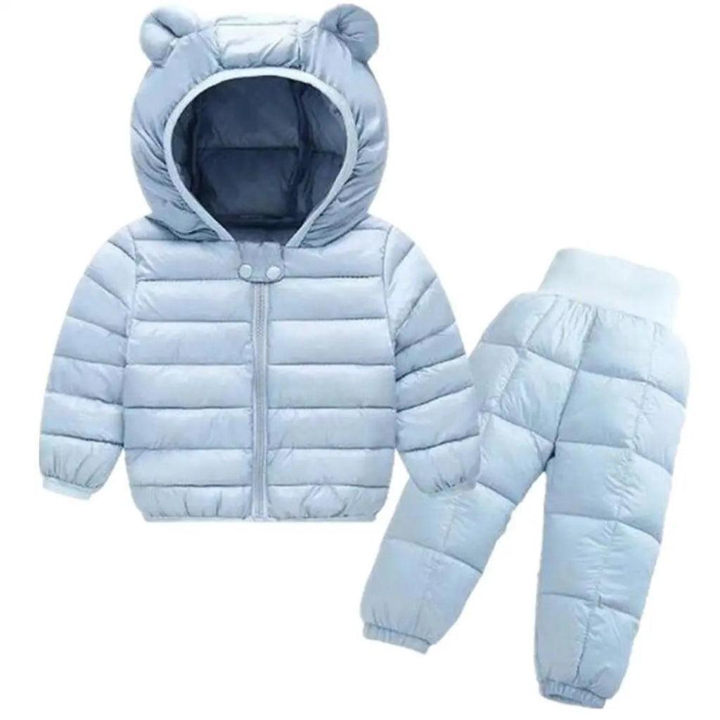 Kids' Unisex Puffer Jacket & Pants Set