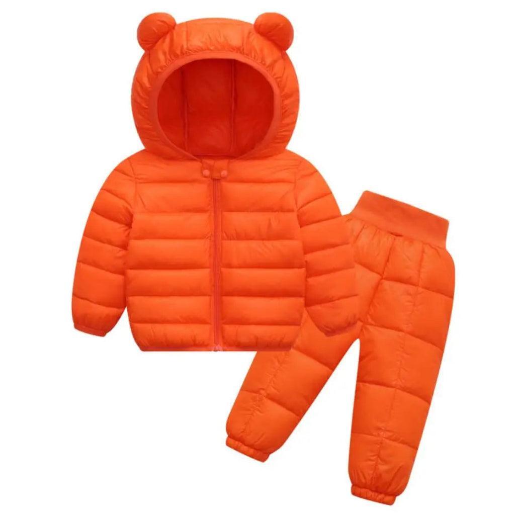Kids' Unisex Puffer Jacket & Pants Set