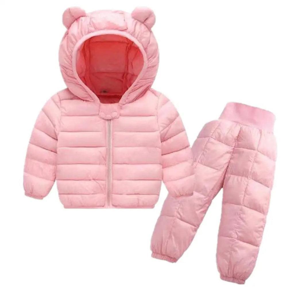 Kids' Unisex Puffer Jacket & Pants Set