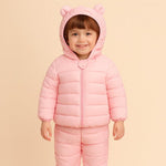 Kids' Unisex Puffer Jacket & Pants Set