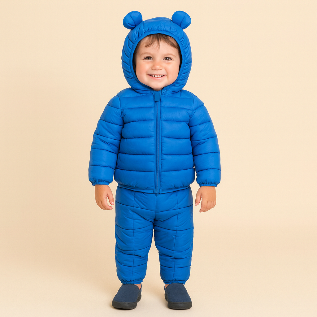 Kids' Unisex Puffer Jacket & Pants Set